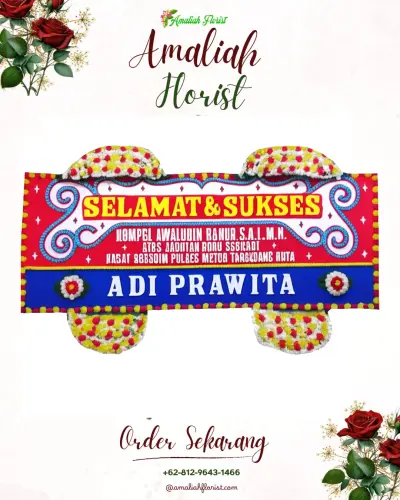 Karangan Bunga Ucapan Selamat di Cibodasari