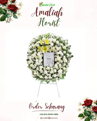 Krans Bunga Duka Cita di Cibodasari